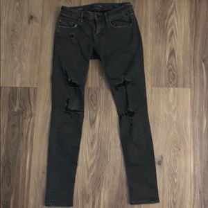 Vigoss dark gray ripped jeans